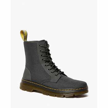 Dr Martens Férfi Combs Poly Utcai Bakancs Szürke